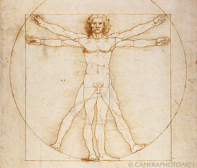 Leonardo Da Vinci, Le Proporzioni dell'Uomo